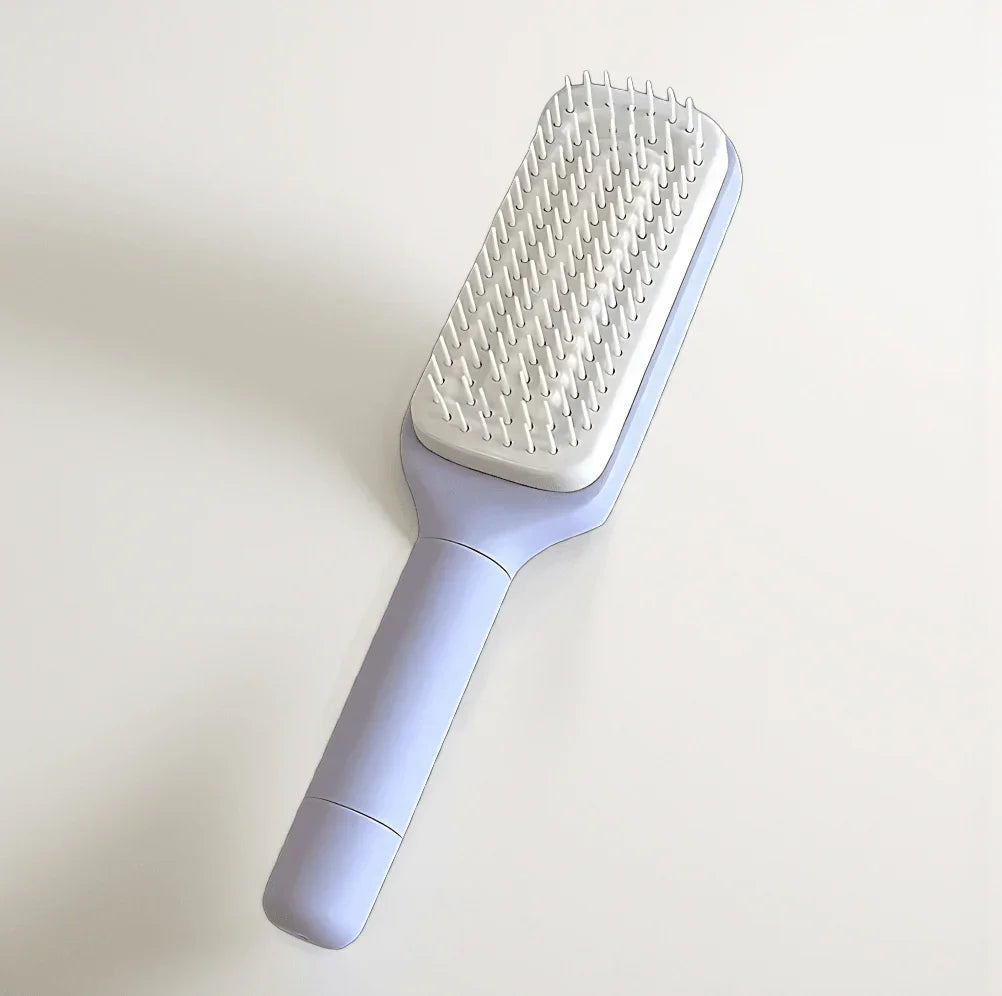 Brush that Collects Hair on Its Own – No More Dirty Brushes – CleanSpin™